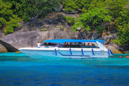 Program Tour - Phangnga 1 Day trip Similan Island by Speedboat  